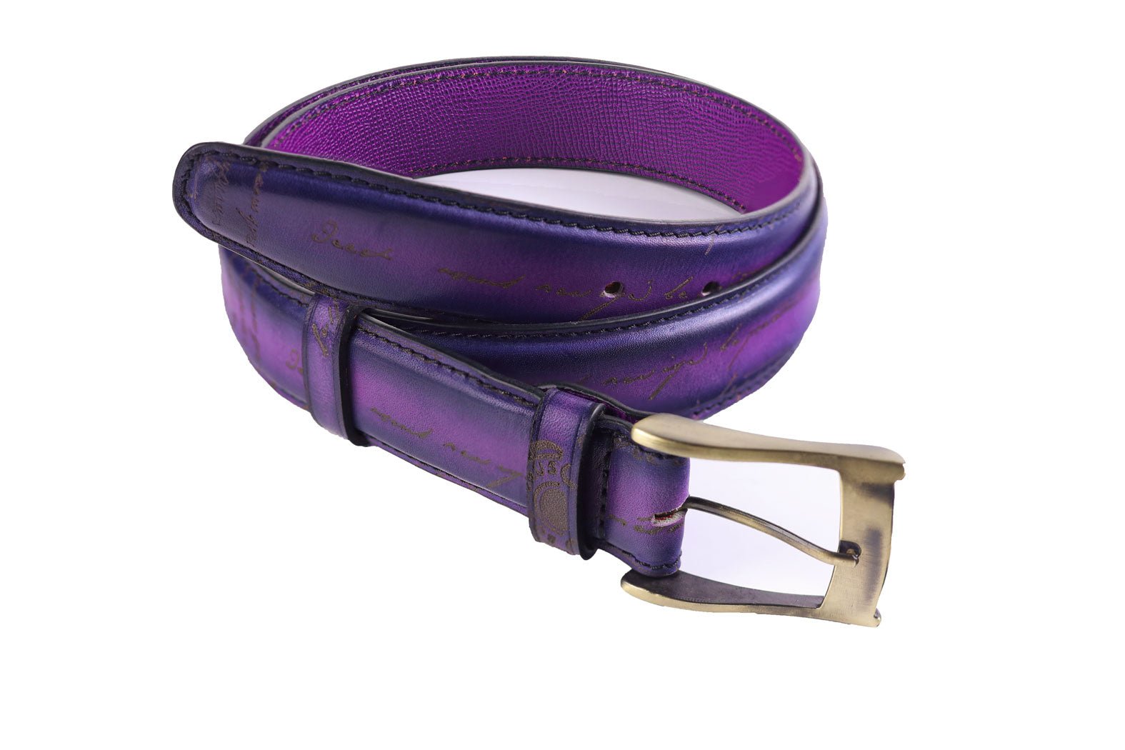 Bosphorus Belt Patina Purple