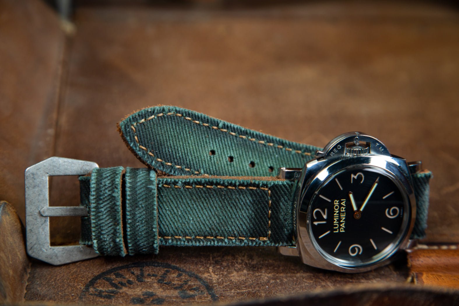 Panerai canvas watch straps hotsell