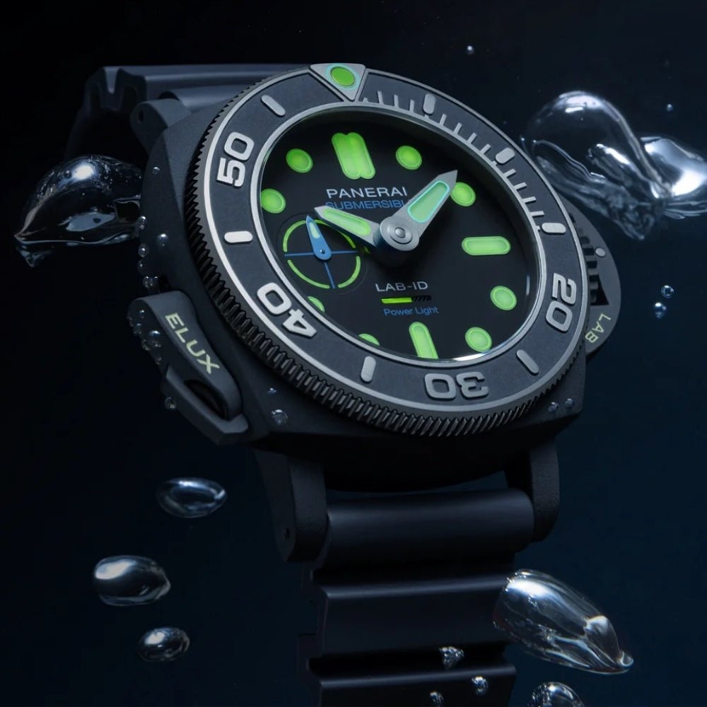 Introducing the New Panerai Submersible Elux LAB-ID PAM01800 - Bosphorus Leather