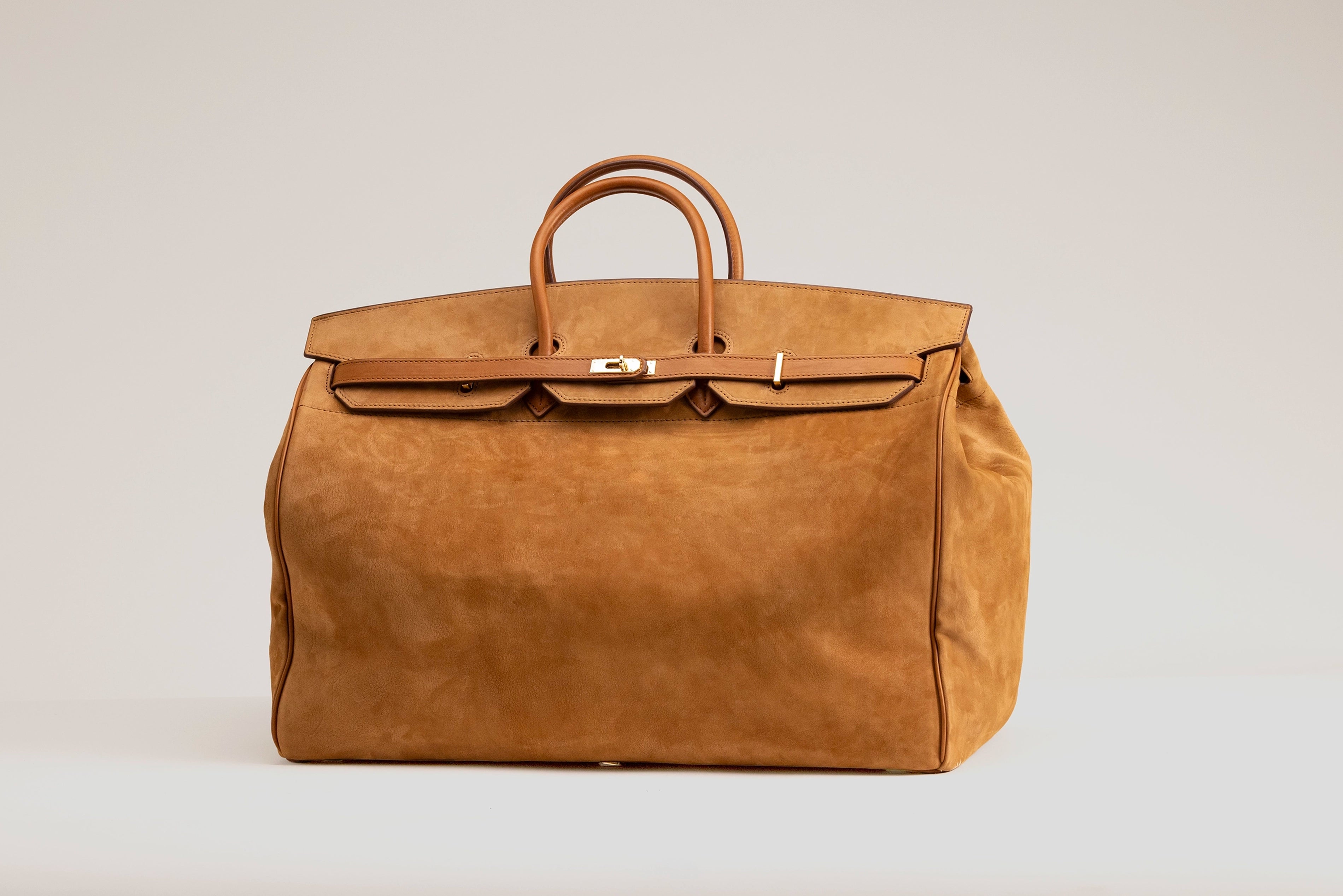 Duffle Bag - Nubuck Camel