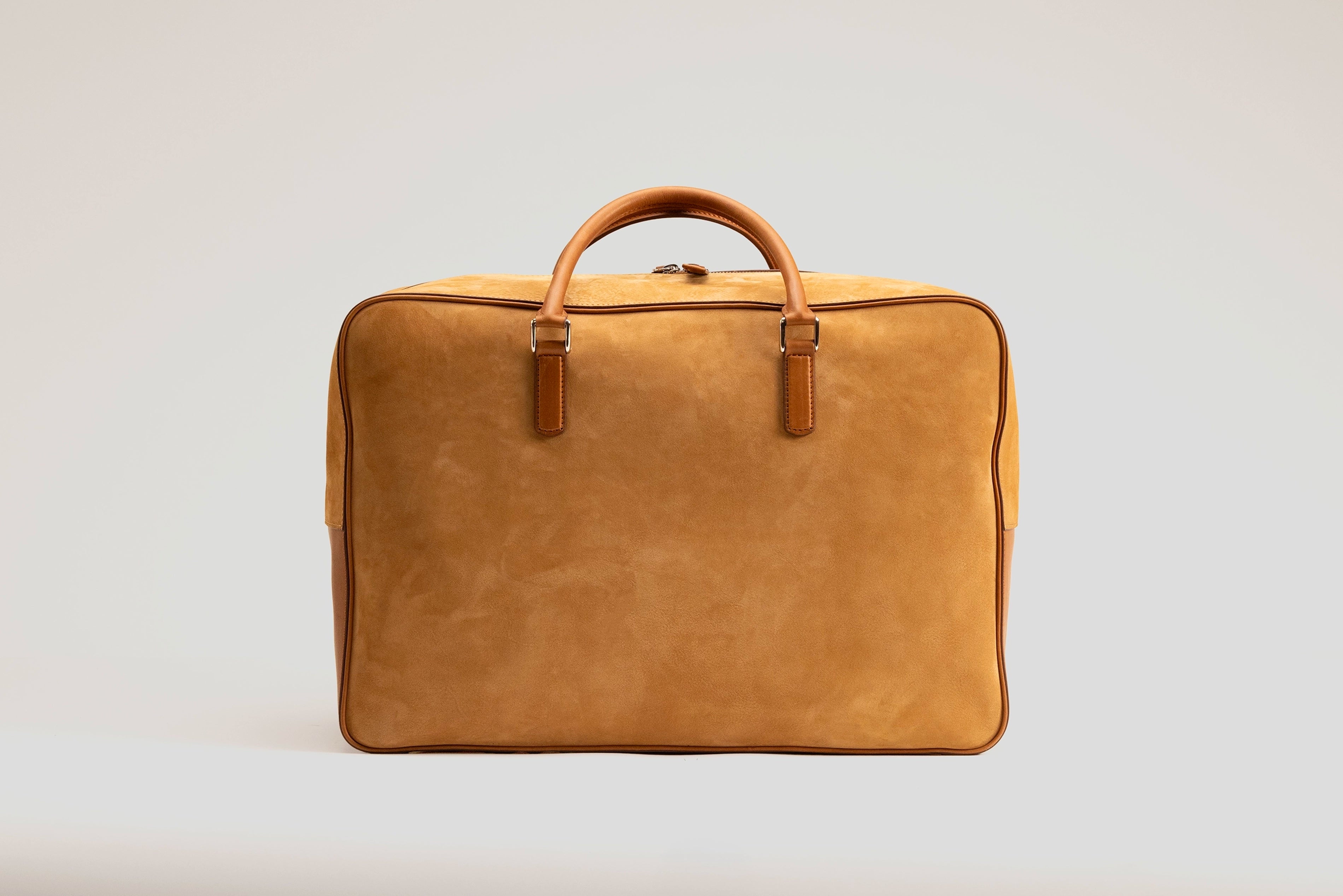 Weekender Bag - Nubuck Camel