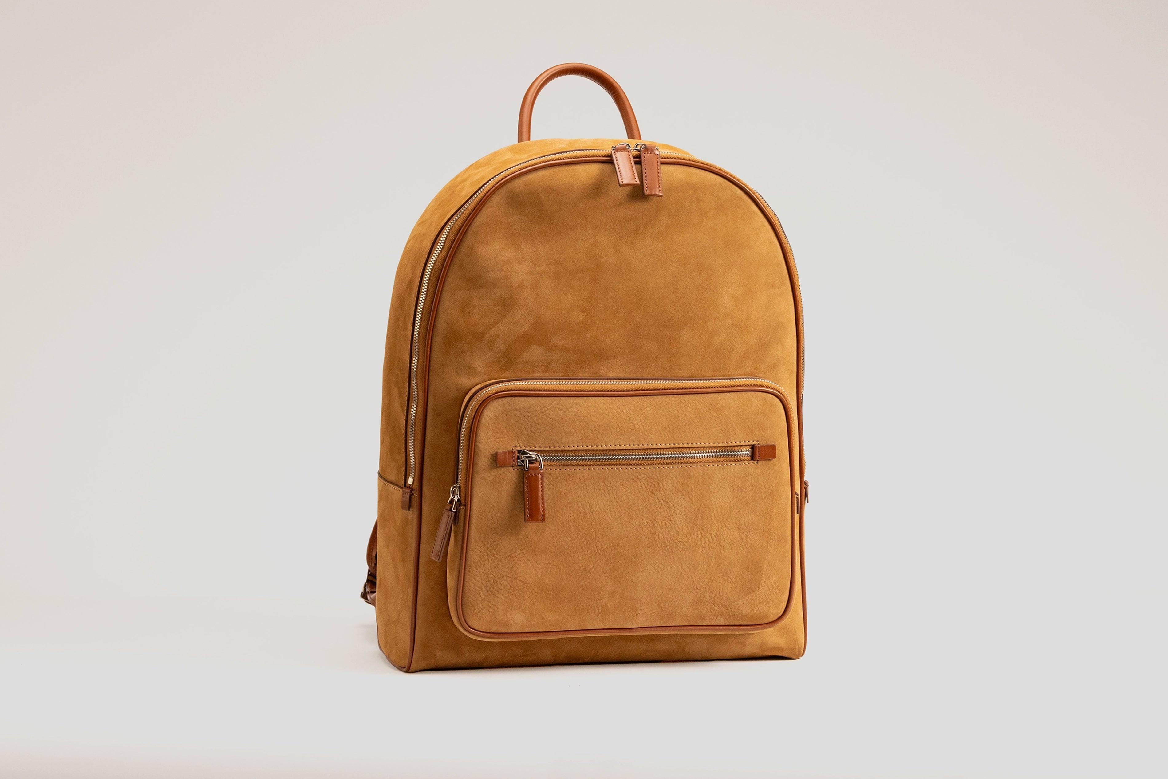 Backpack - Nubuck Camel