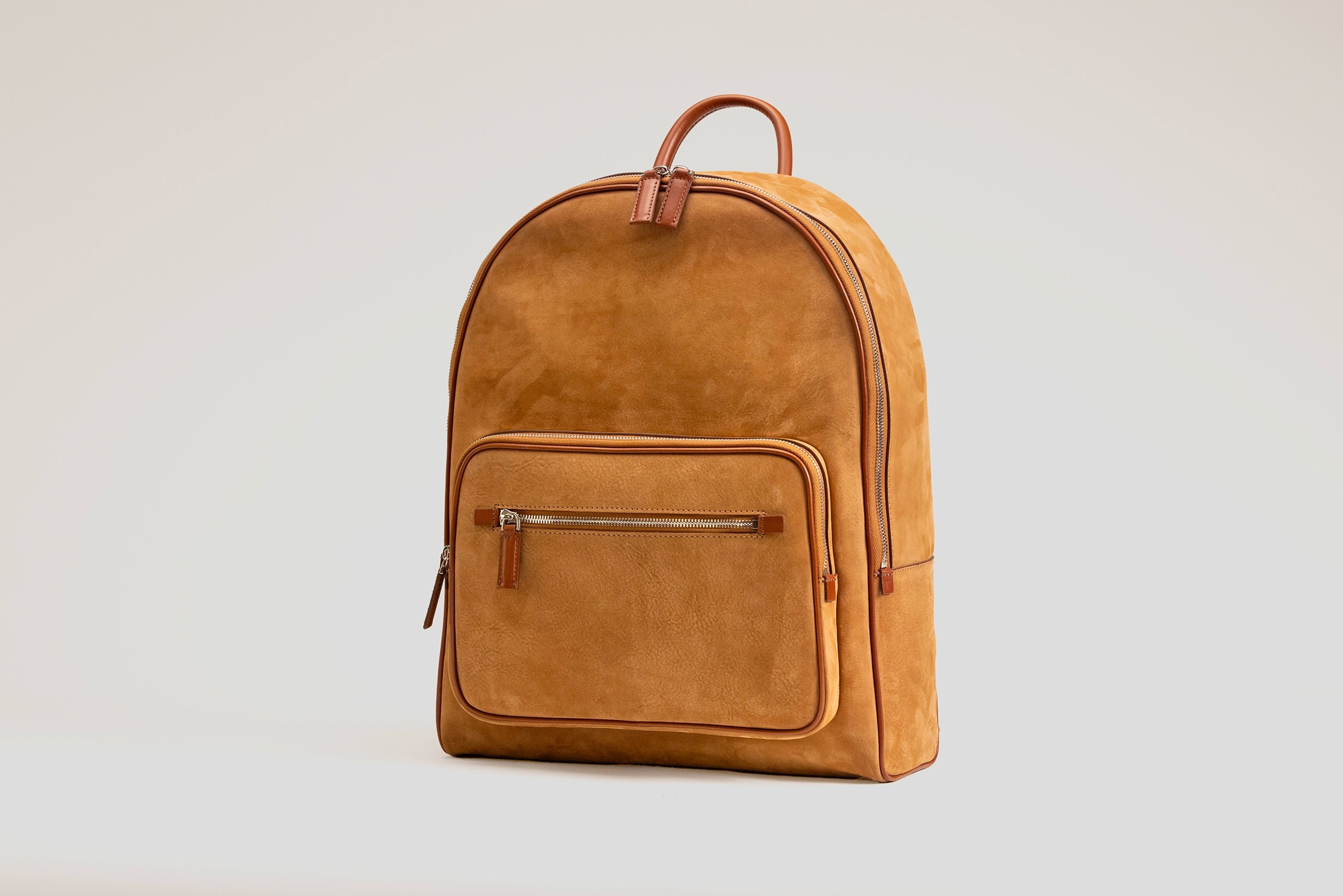 Backpack - Nubuck Camel