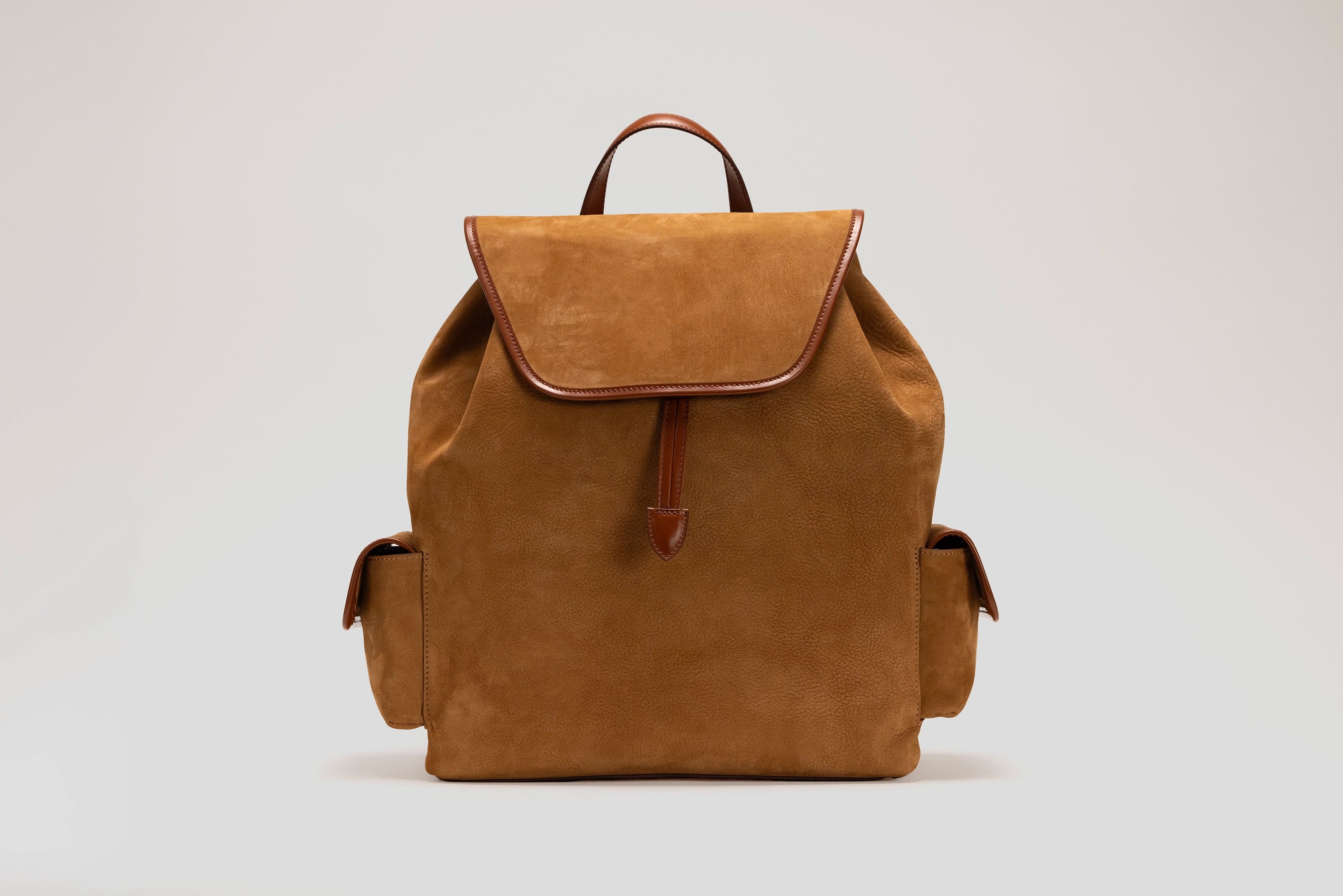 Backpack - Nubuck Camel 01