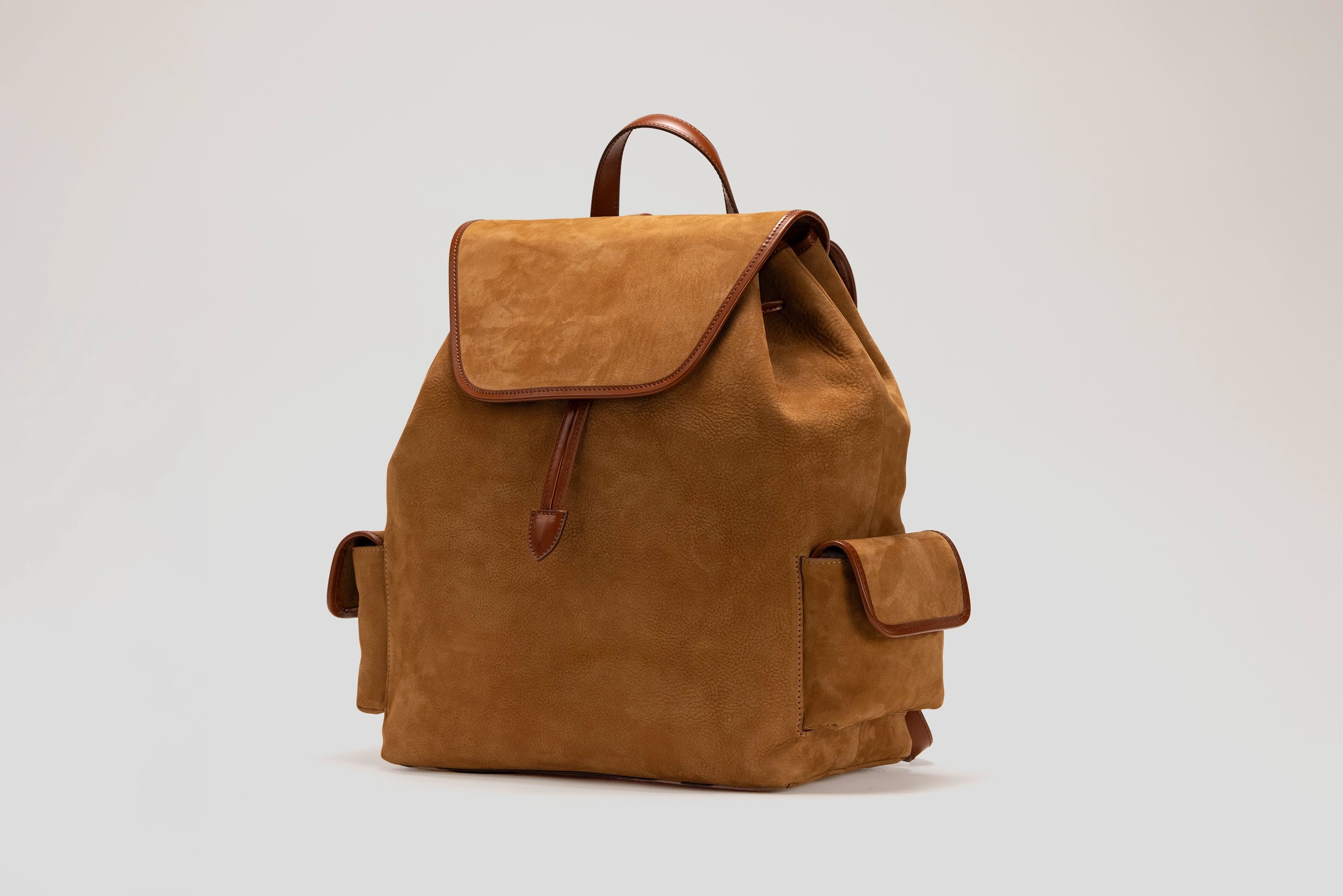 Backpack - Nubuck Camel 01