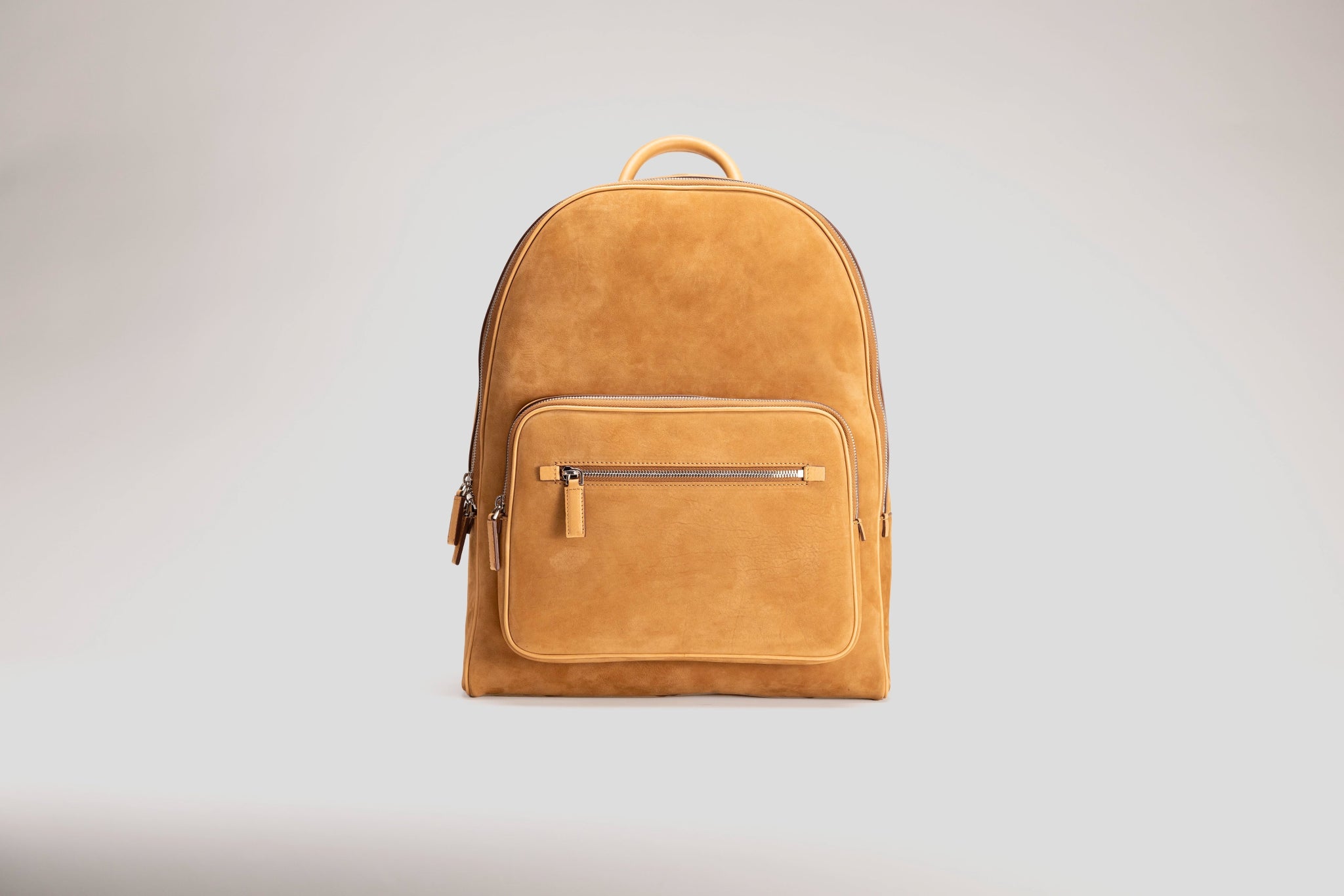 Bosphorus LeatherBackpack - Nubuck Camel