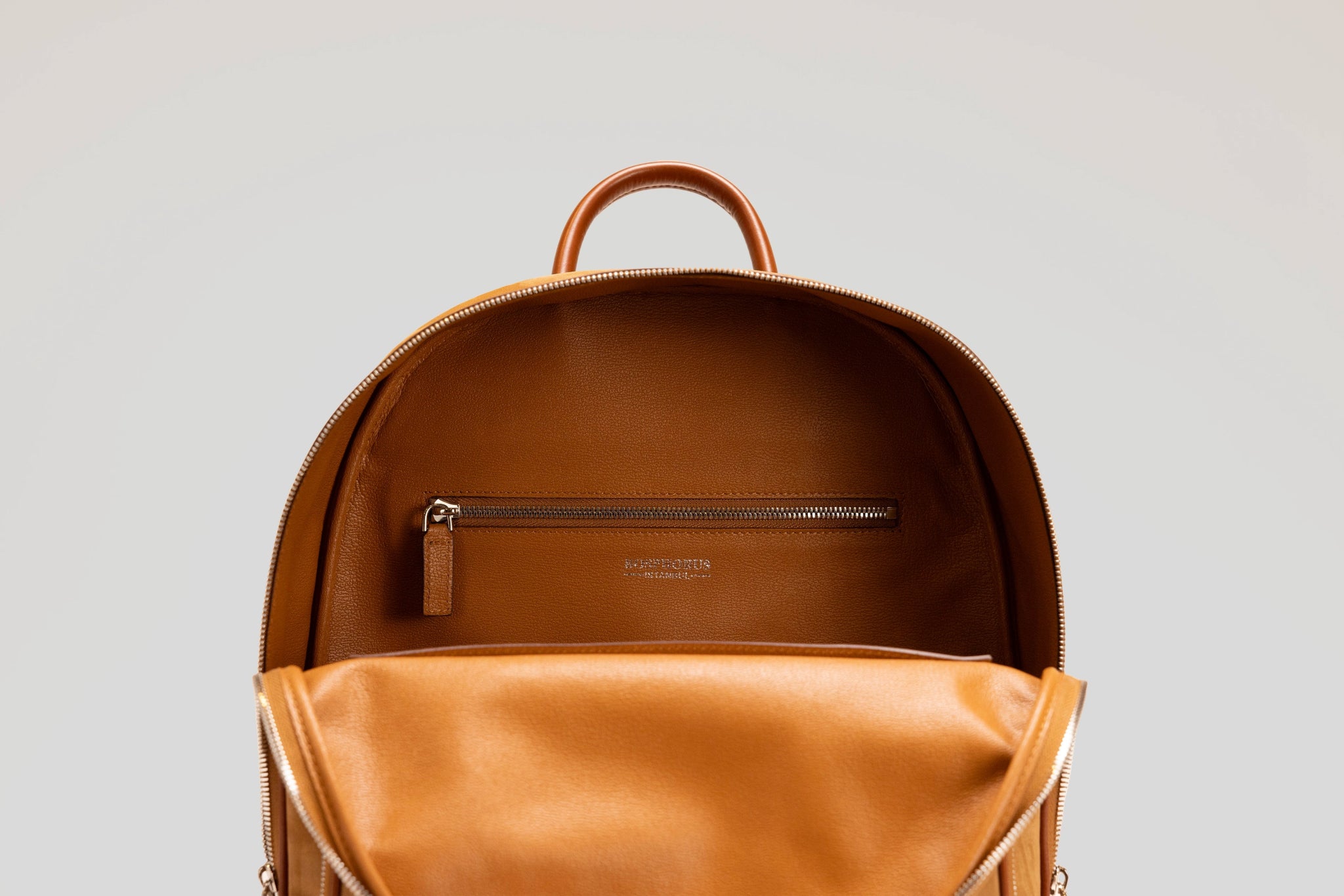 Bosphorus LeatherBackpack - Nubuck Camel