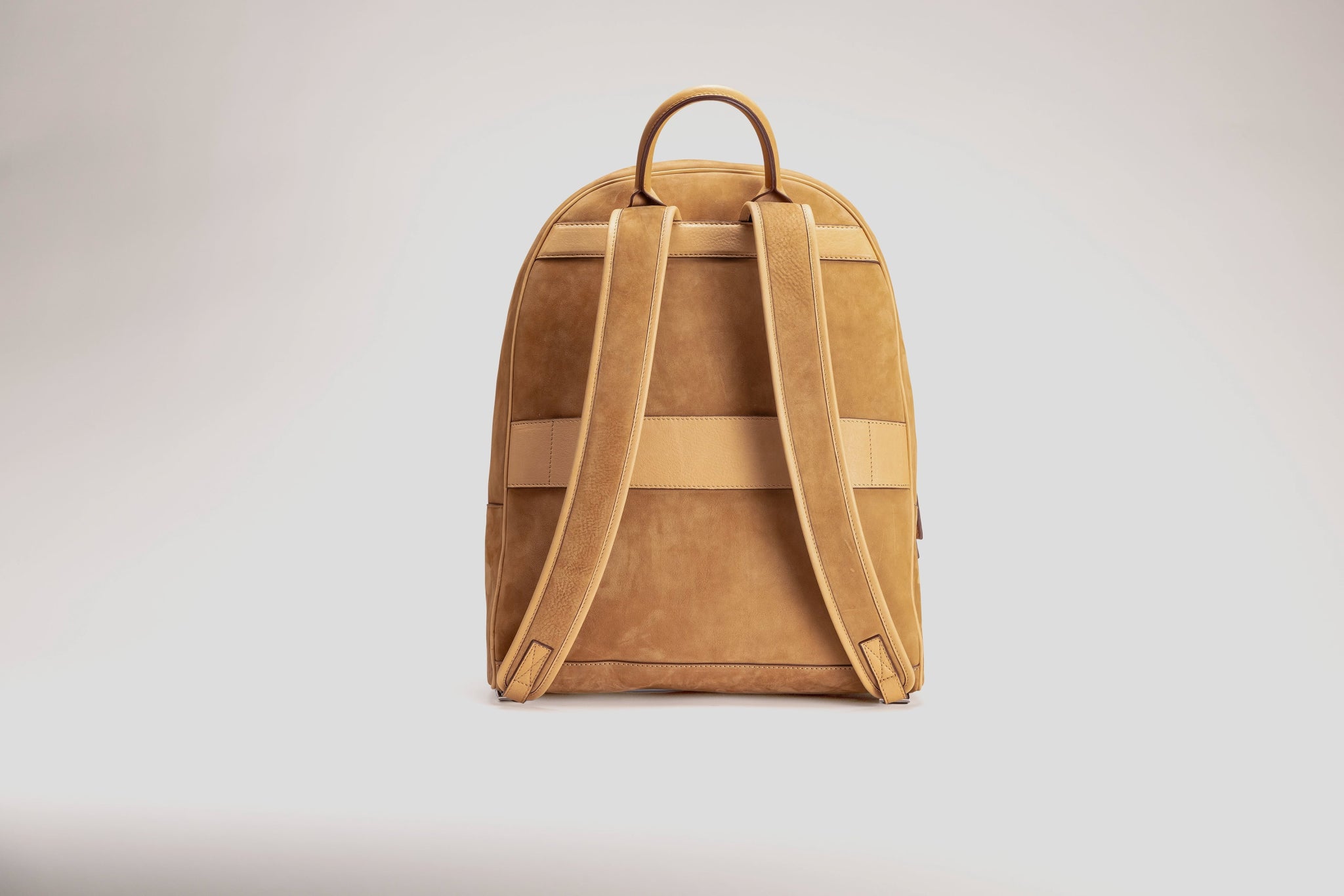 Bosphorus LeatherBackpack - Nubuck Camel