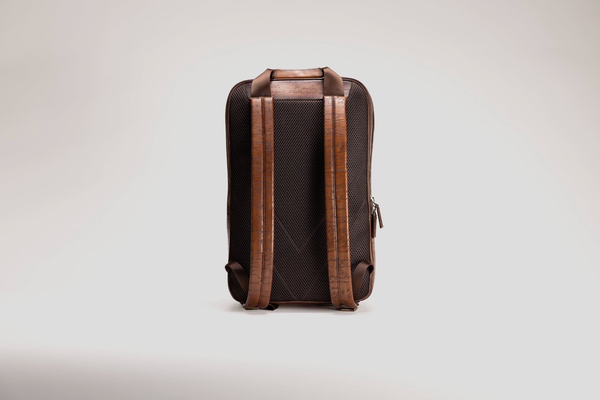 Bosphorus LeatherBackpack - Parchment Patina Brown