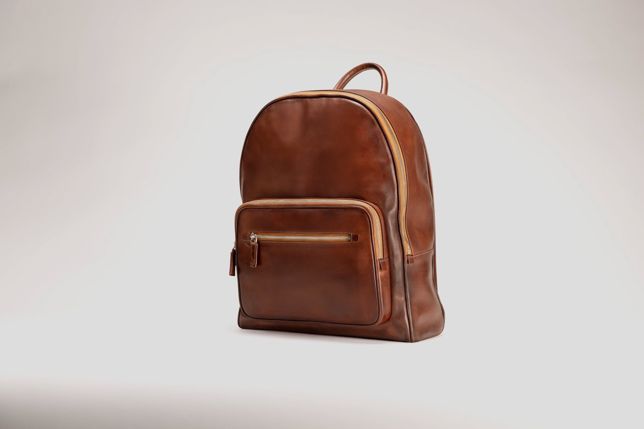 Bosphorus LeatherBackpack - Patina Dark Brown