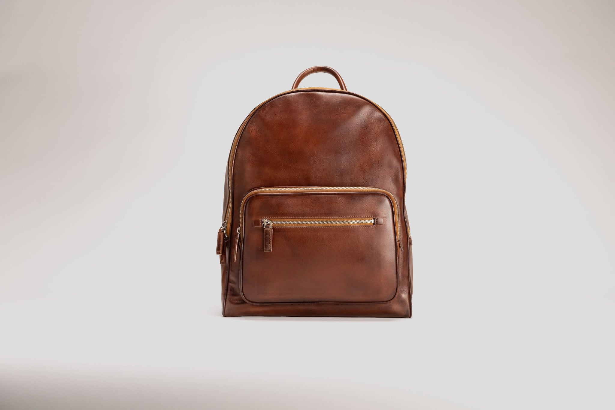 Bosphorus LeatherBackpack - Patina Dark Brown