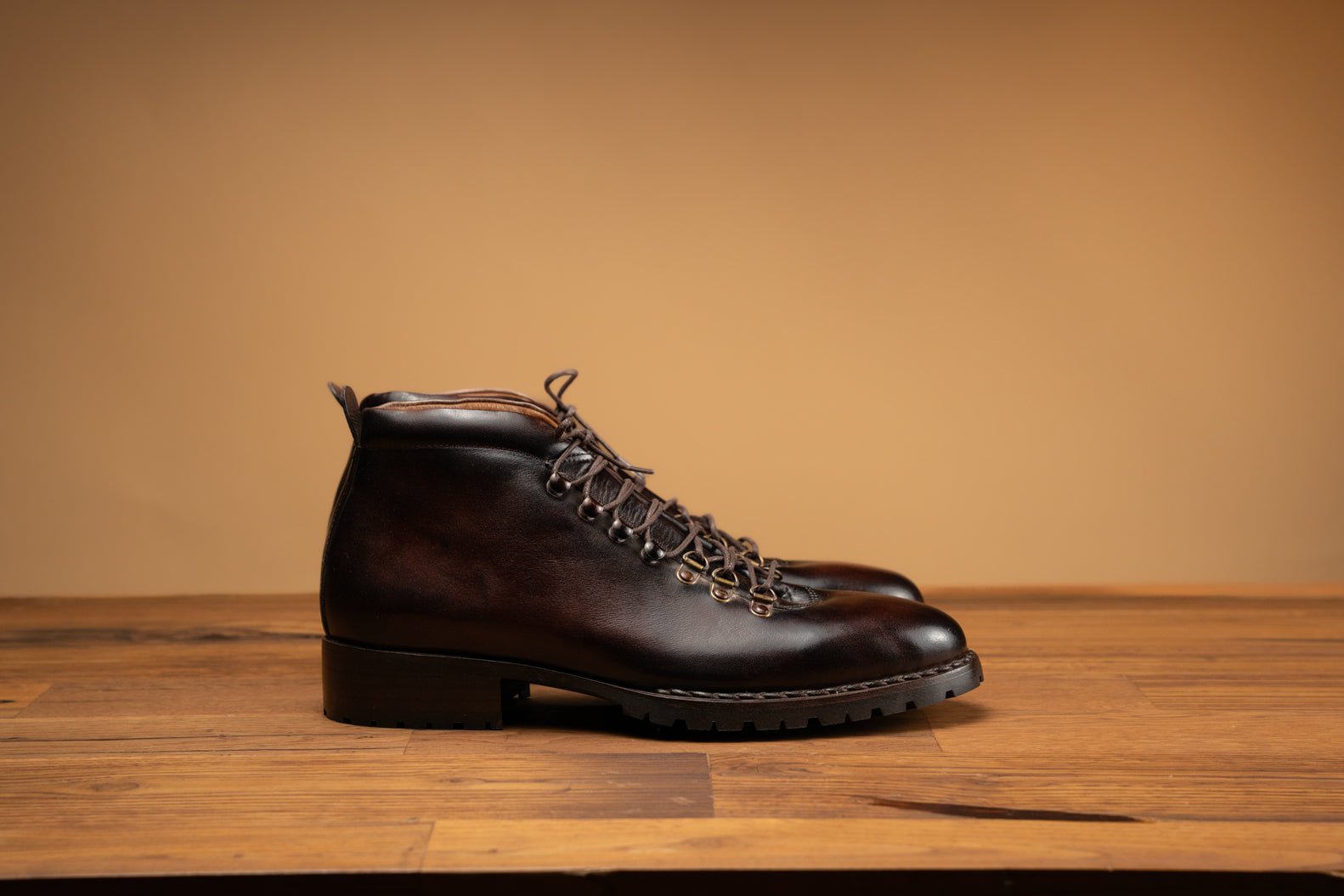 Bosphorus LeatherBosphorus Leather Hiking Boots - Kailash Dark Brown