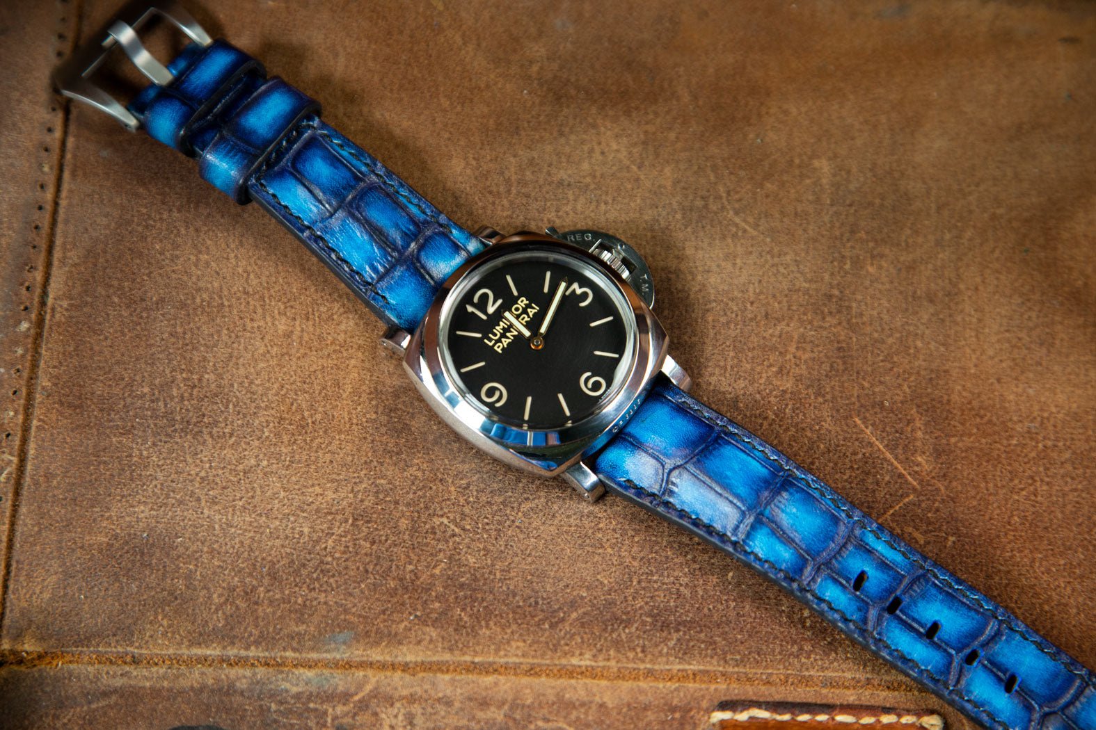 Bosphorus LeatherBosphorus Watch Strap - CP Patina Blue