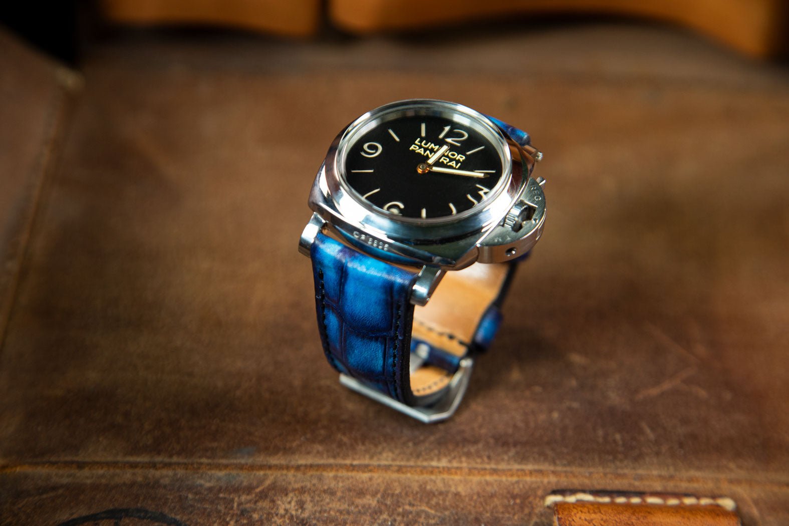 Bosphorus LeatherBosphorus Watch Strap - CP Patina Blue