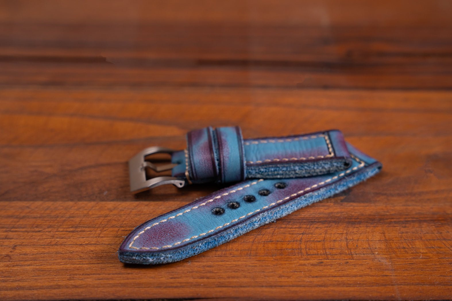 Bosphorus LeatherBosphorus Watch Strap - Vintage Baby Blue