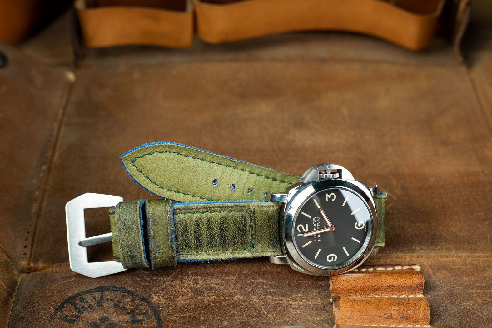 Bosphorus LeatherBosphorus Watch Strap - Vintage Bleen