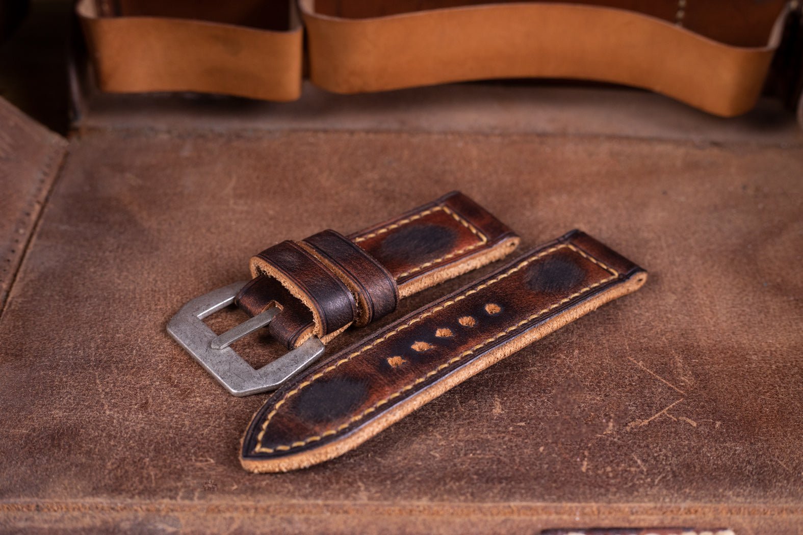 Bosphorus LeatherBosphorus Watch Strap - Vintage Madeira