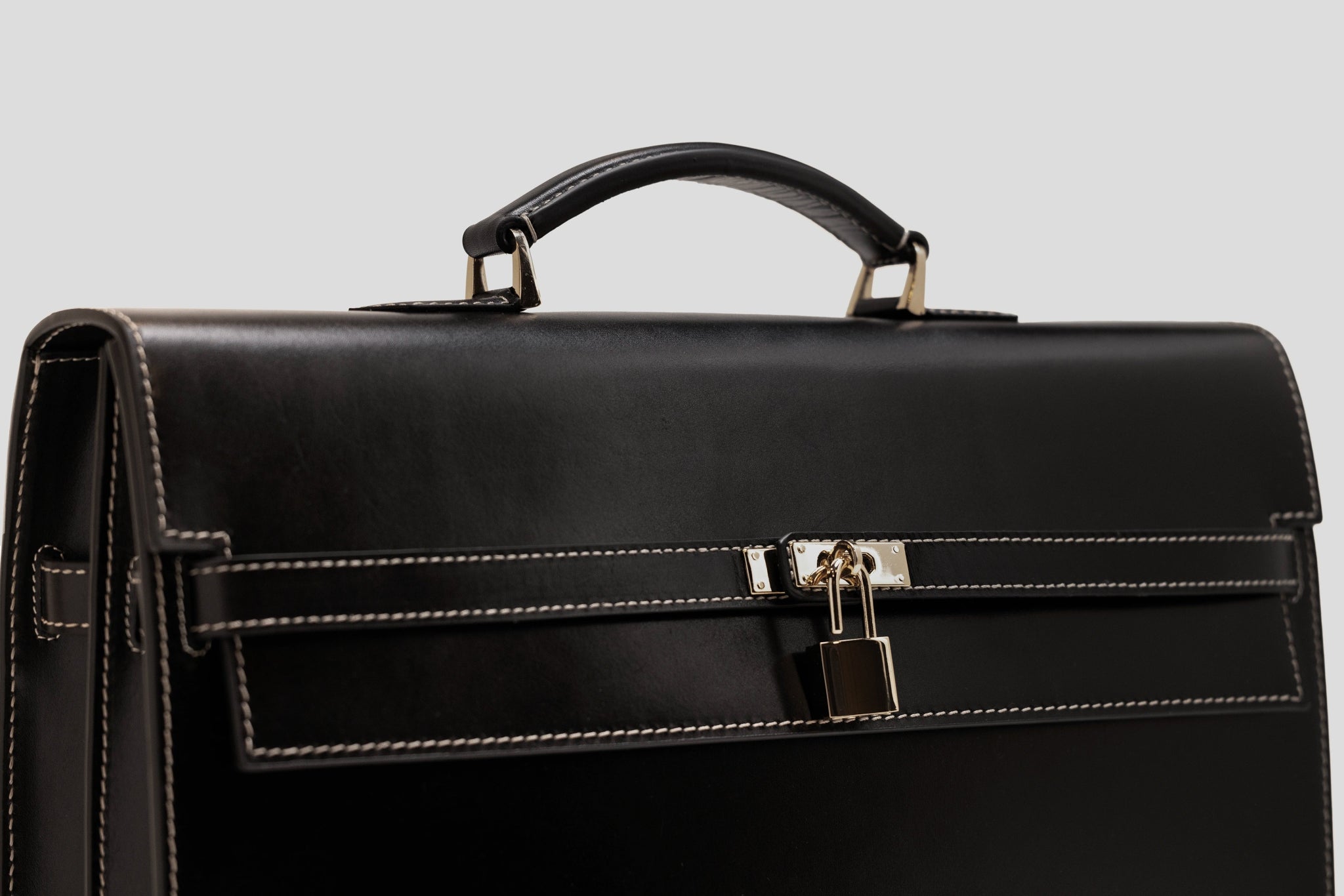 Bosphorus LeatherBriefcase - Black