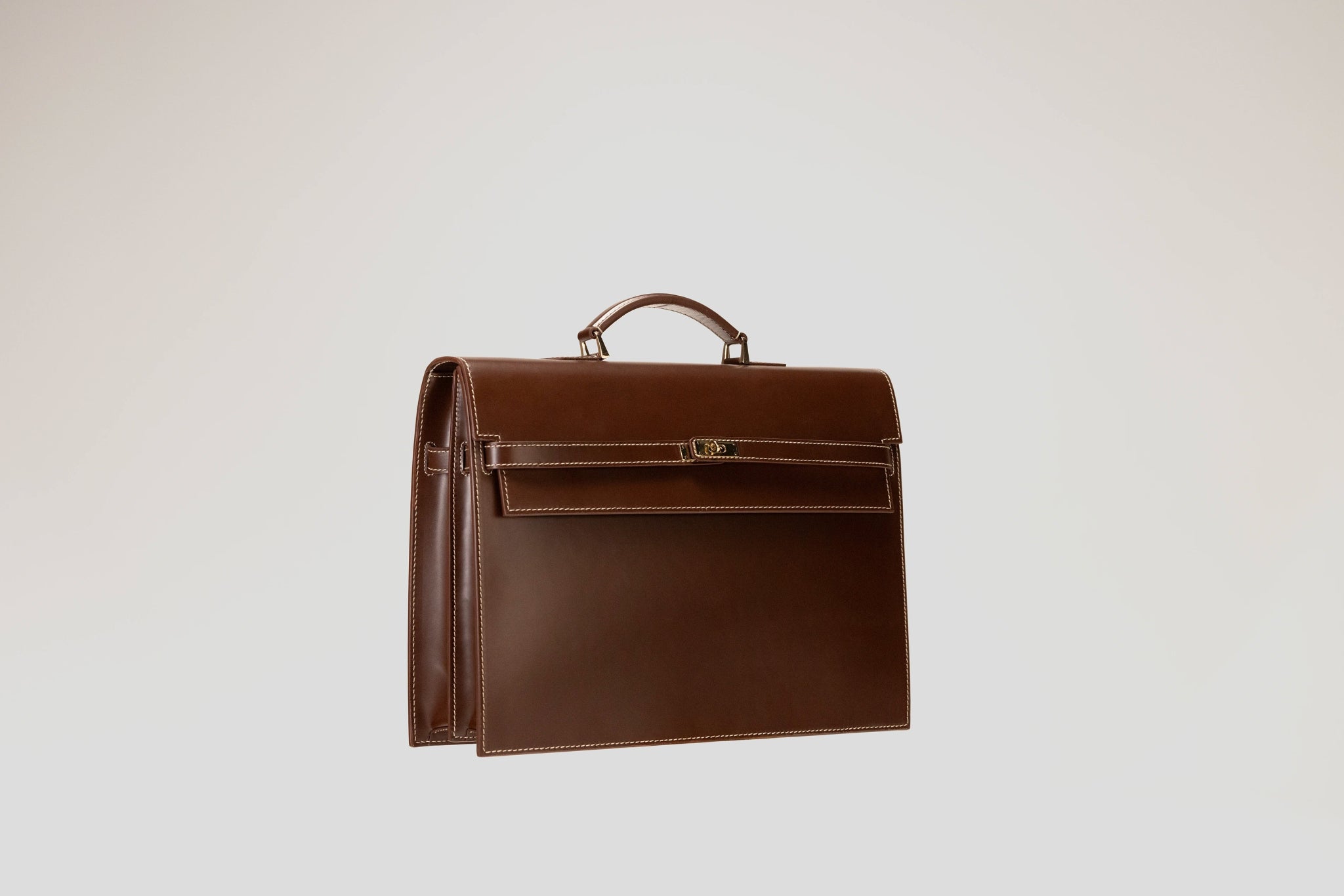 Bosphorus LeatherBriefcase - Brown