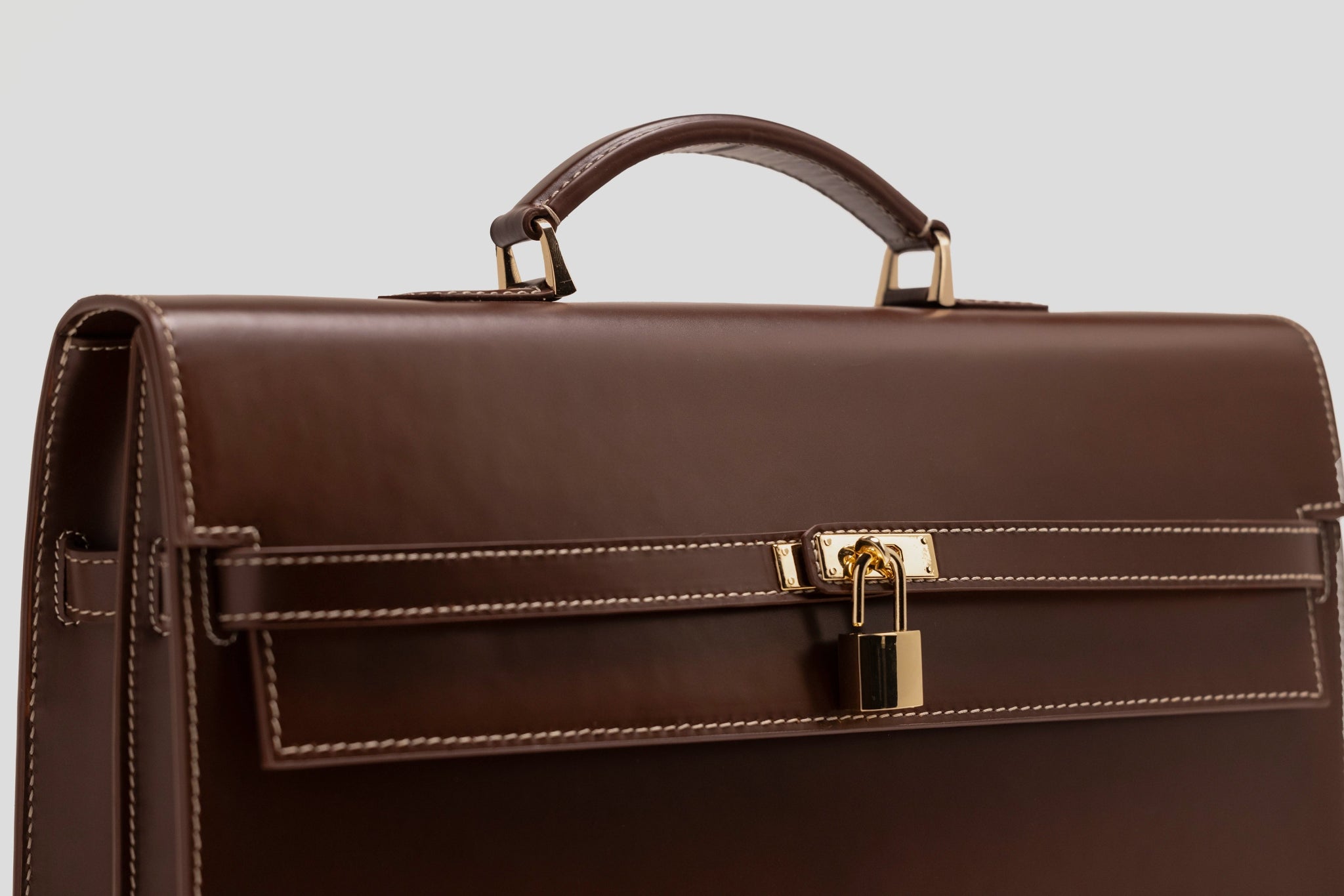 Bosphorus LeatherBriefcase - Brown