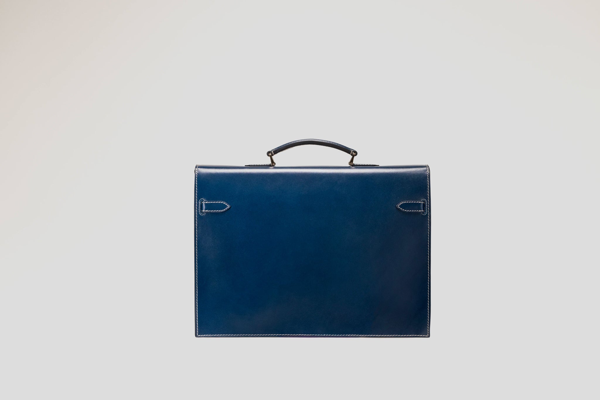 Bosphorus LeatherBriefcase - Montana Blue