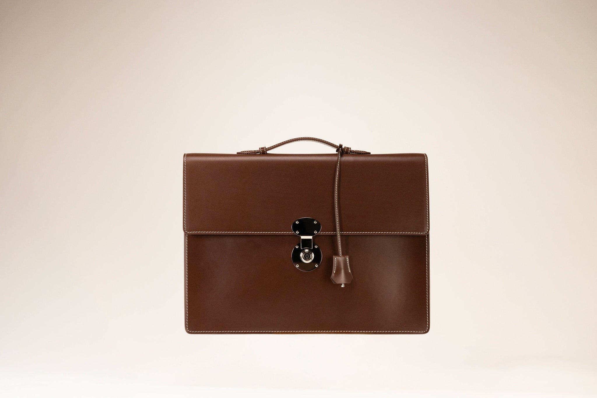 Bosphorus LeatherBriefcase - Soft Brown