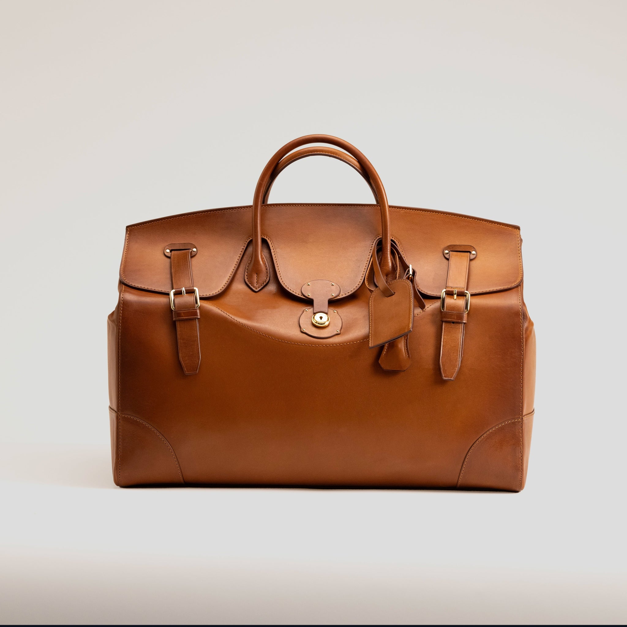 Bosphorus LeatherDuffle Bag - Barenia Patina