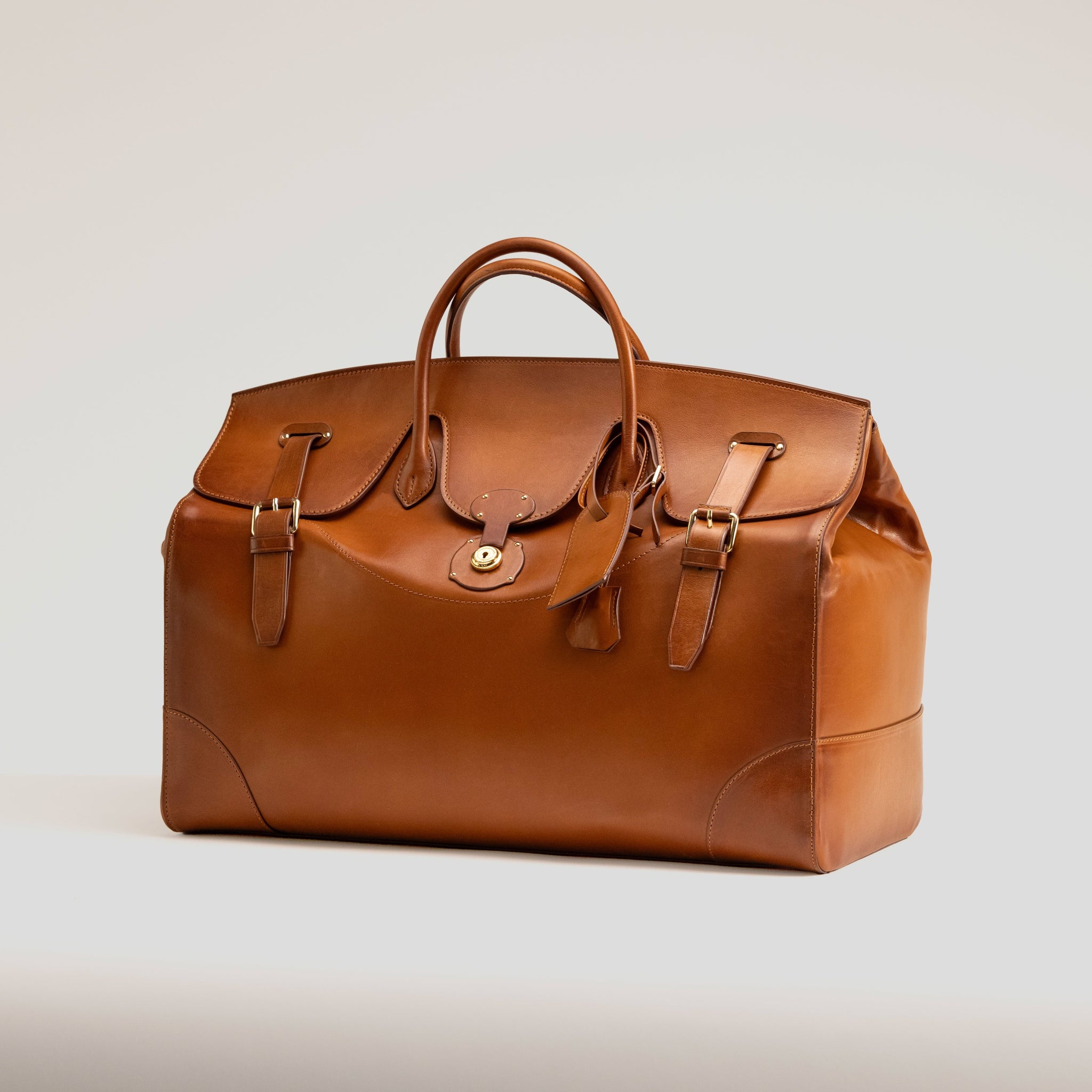 Bosphorus LeatherDuffle Bag - Barenia Patina