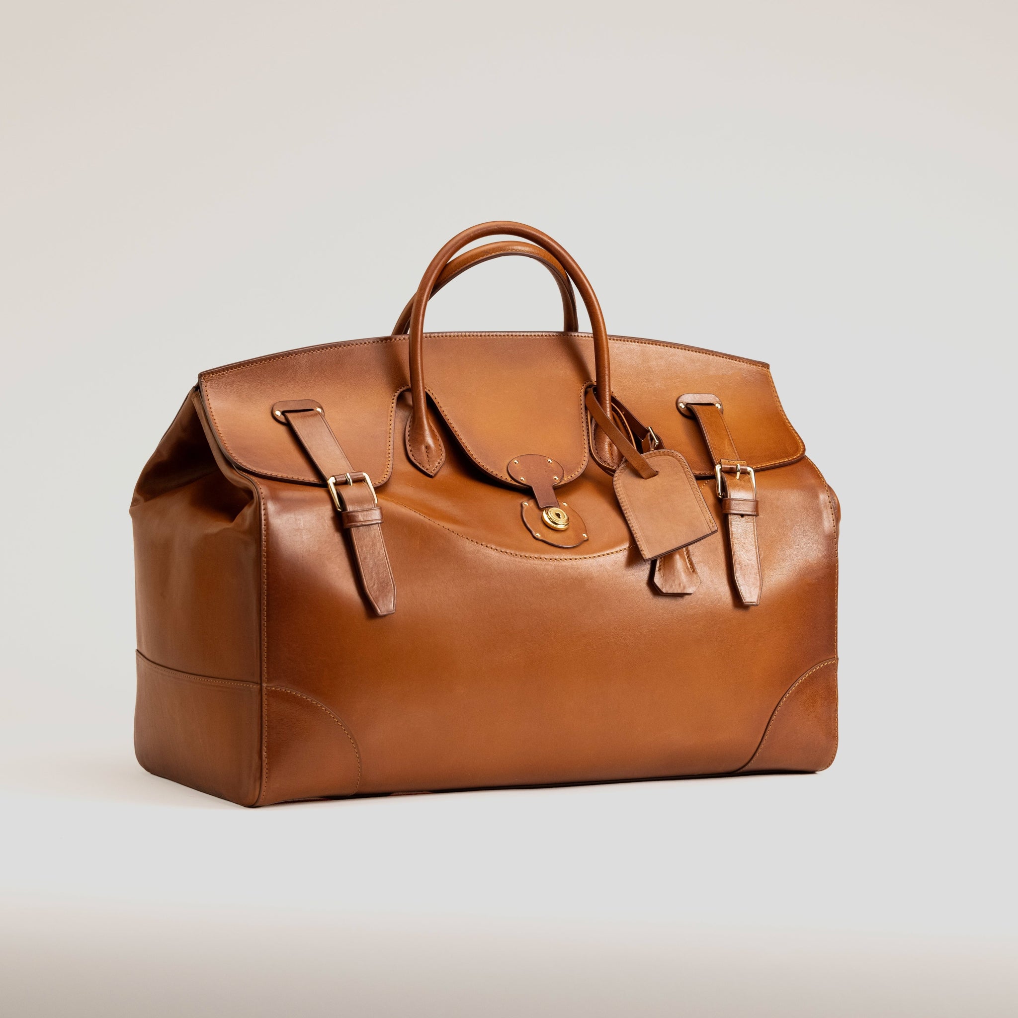 Bosphorus LeatherDuffle Bag - Barenia Patina