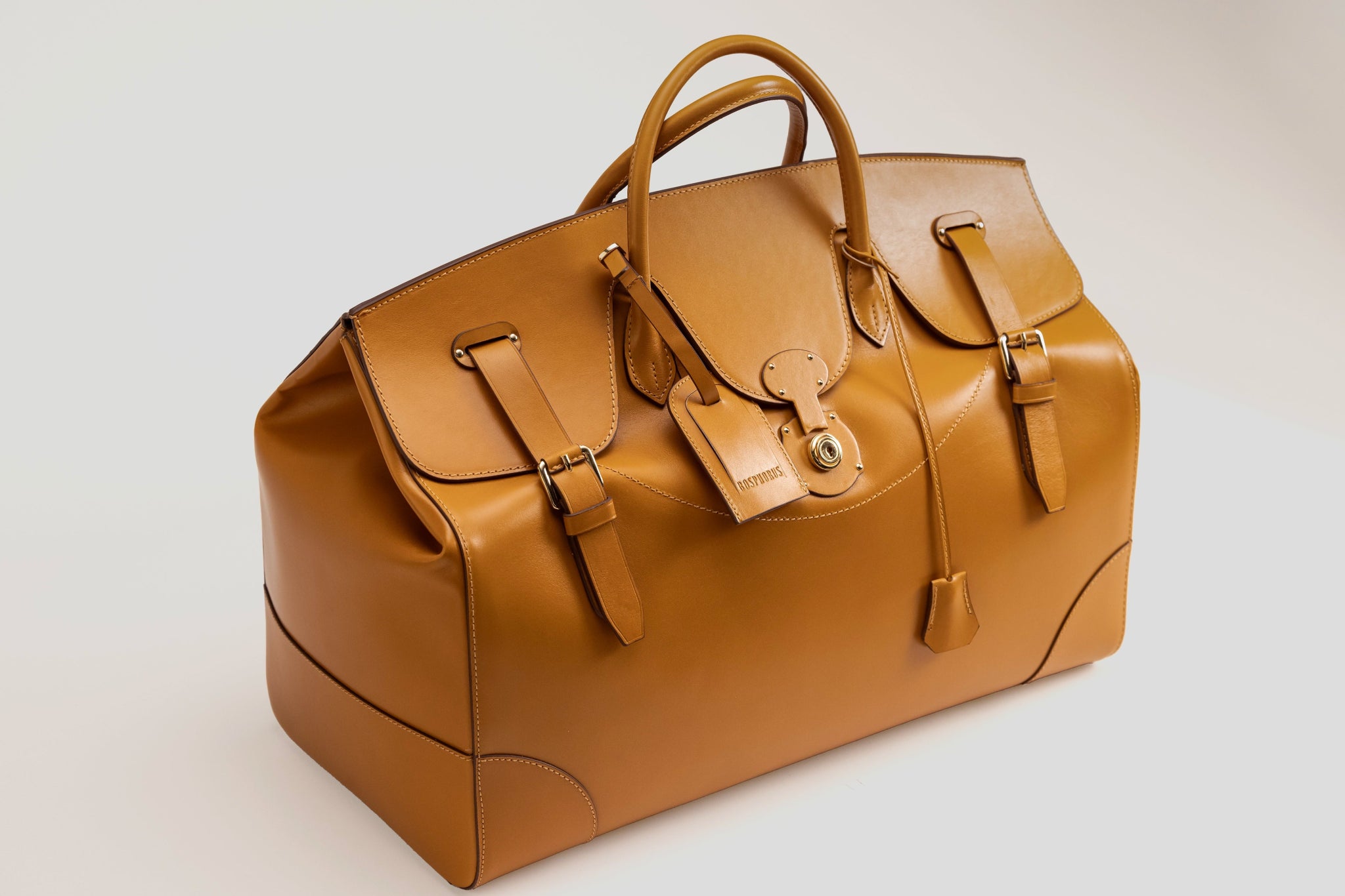 Bosphorus LeatherDuffle Bag - Mustard