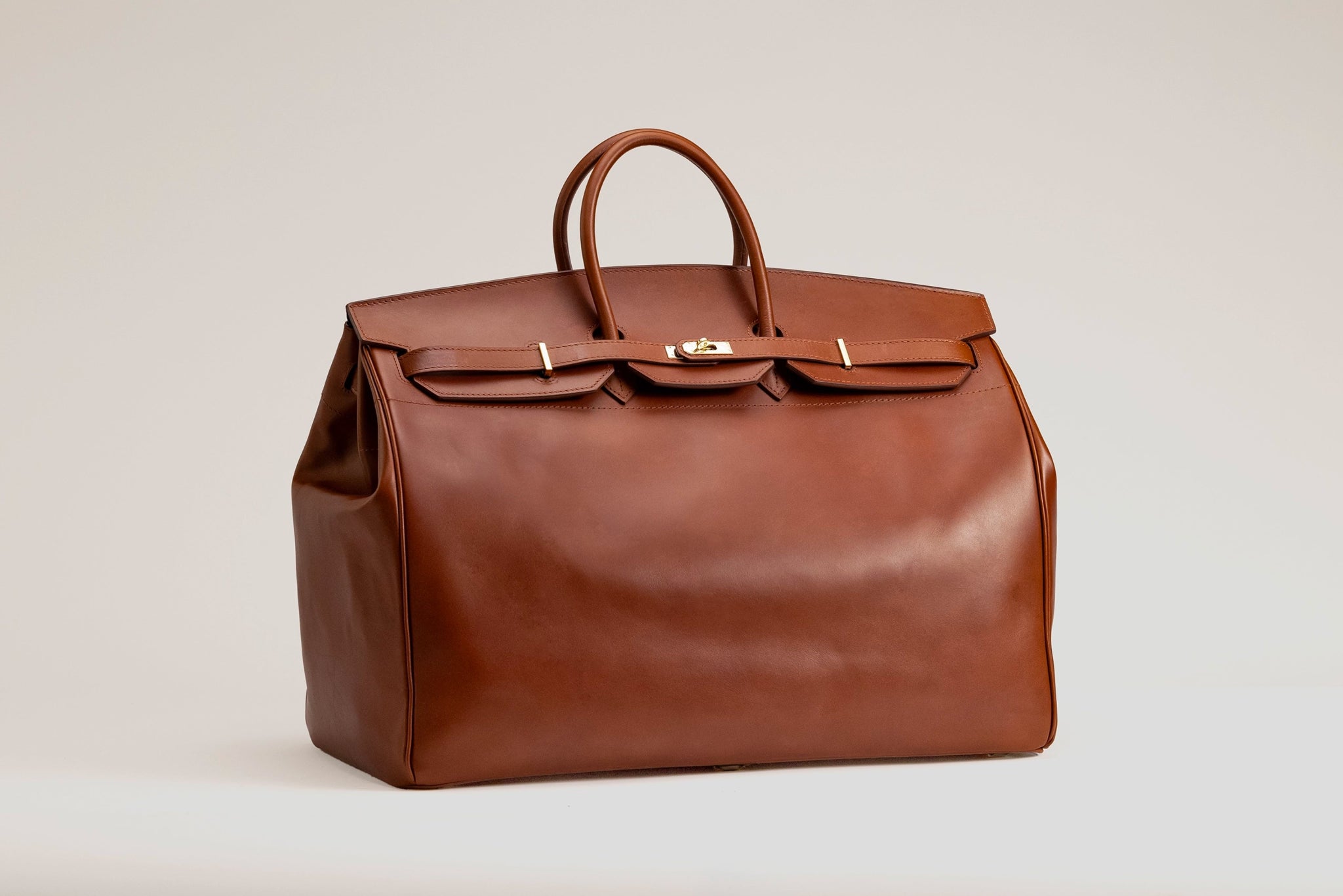 Bosphorus LeatherDuffle Bags - Barenia Patina