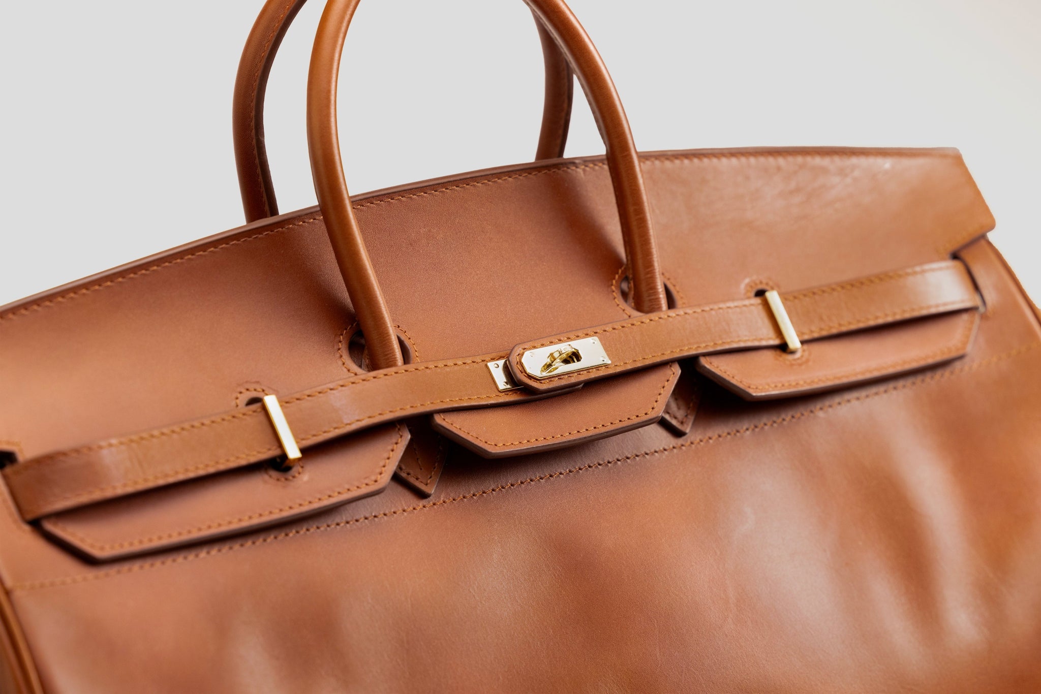 Bosphorus LeatherDuffle Bags - Barenia Patina