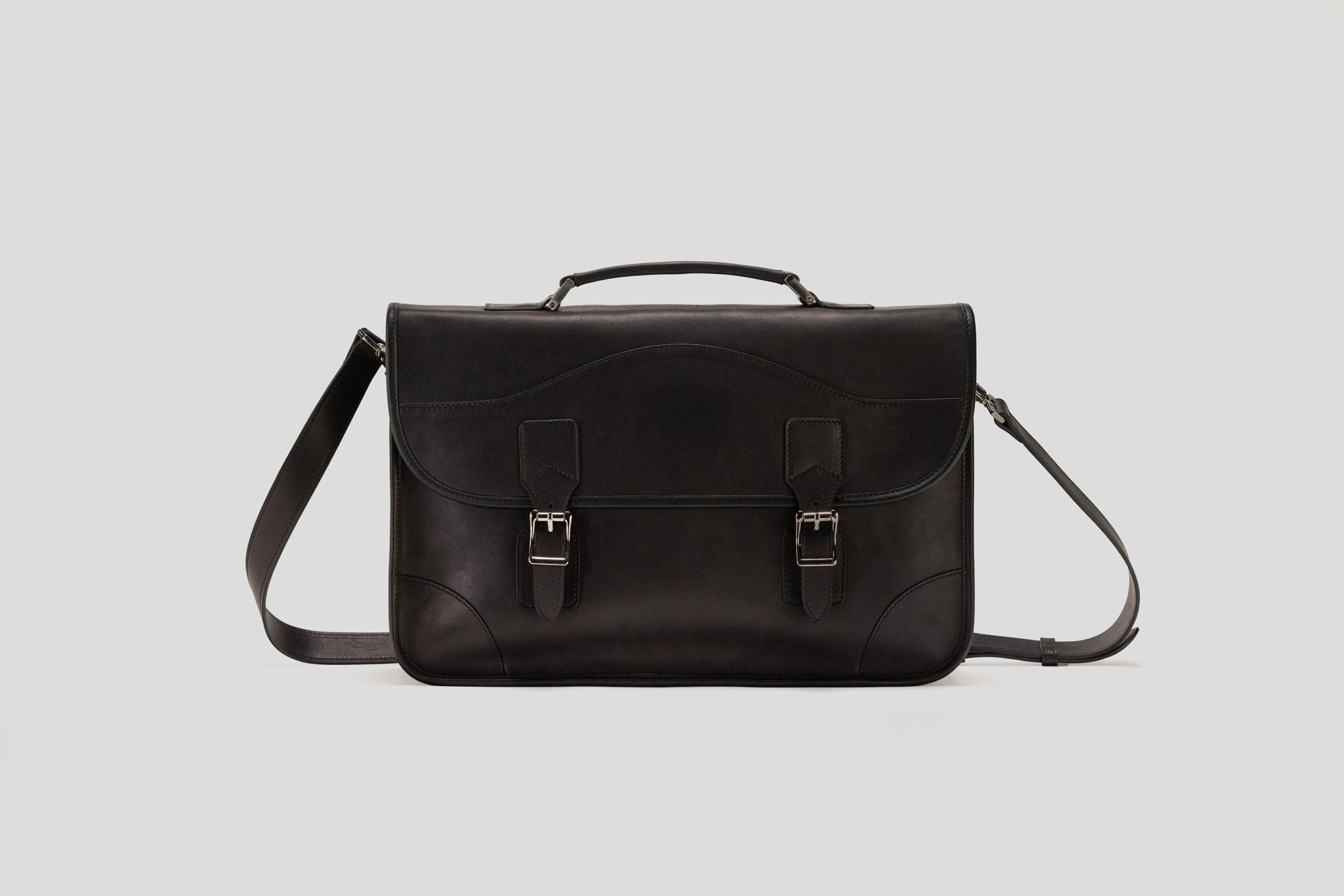 Bosphorus LeatherMessenger - Silky Black