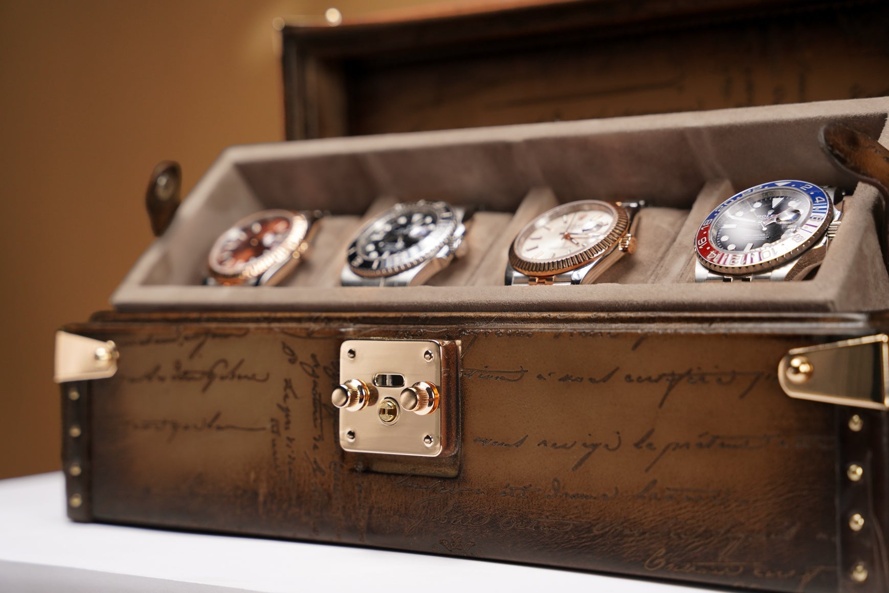 Petra Watch Case for 4 Watches