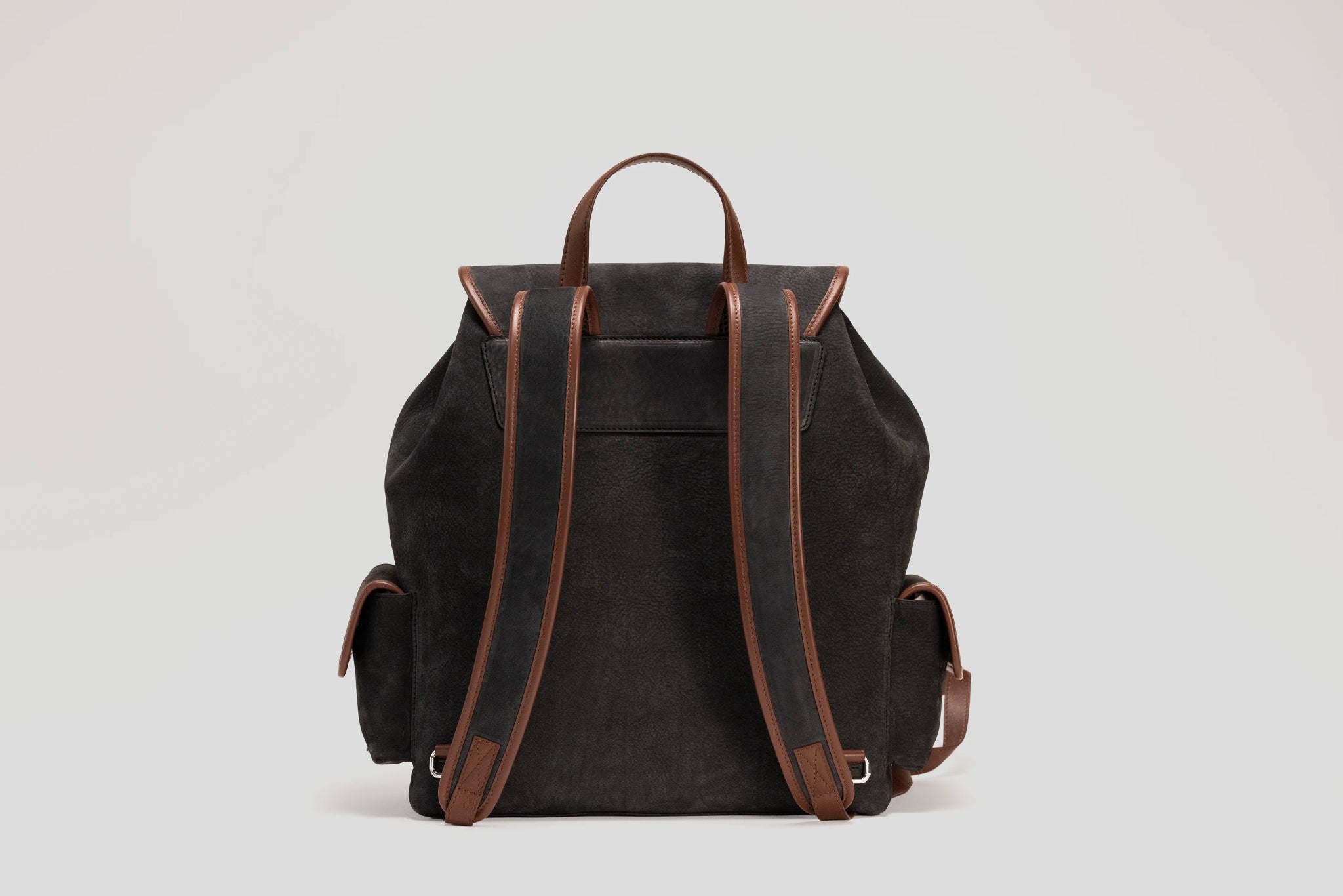 Bosphorus LeatherVoyager Backpack - Nubuck Black