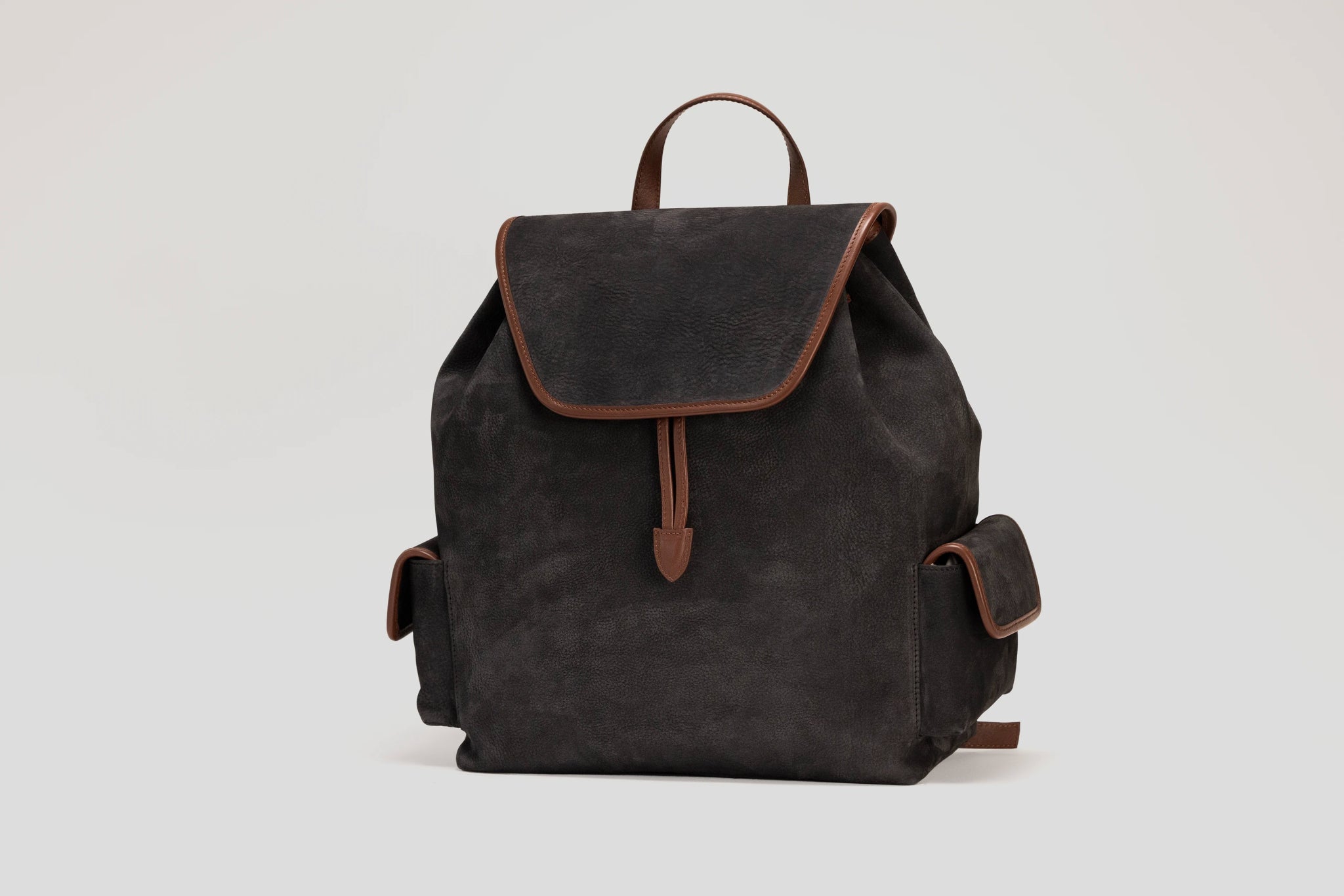 Bosphorus LeatherVoyager Backpack - Nubuck Black