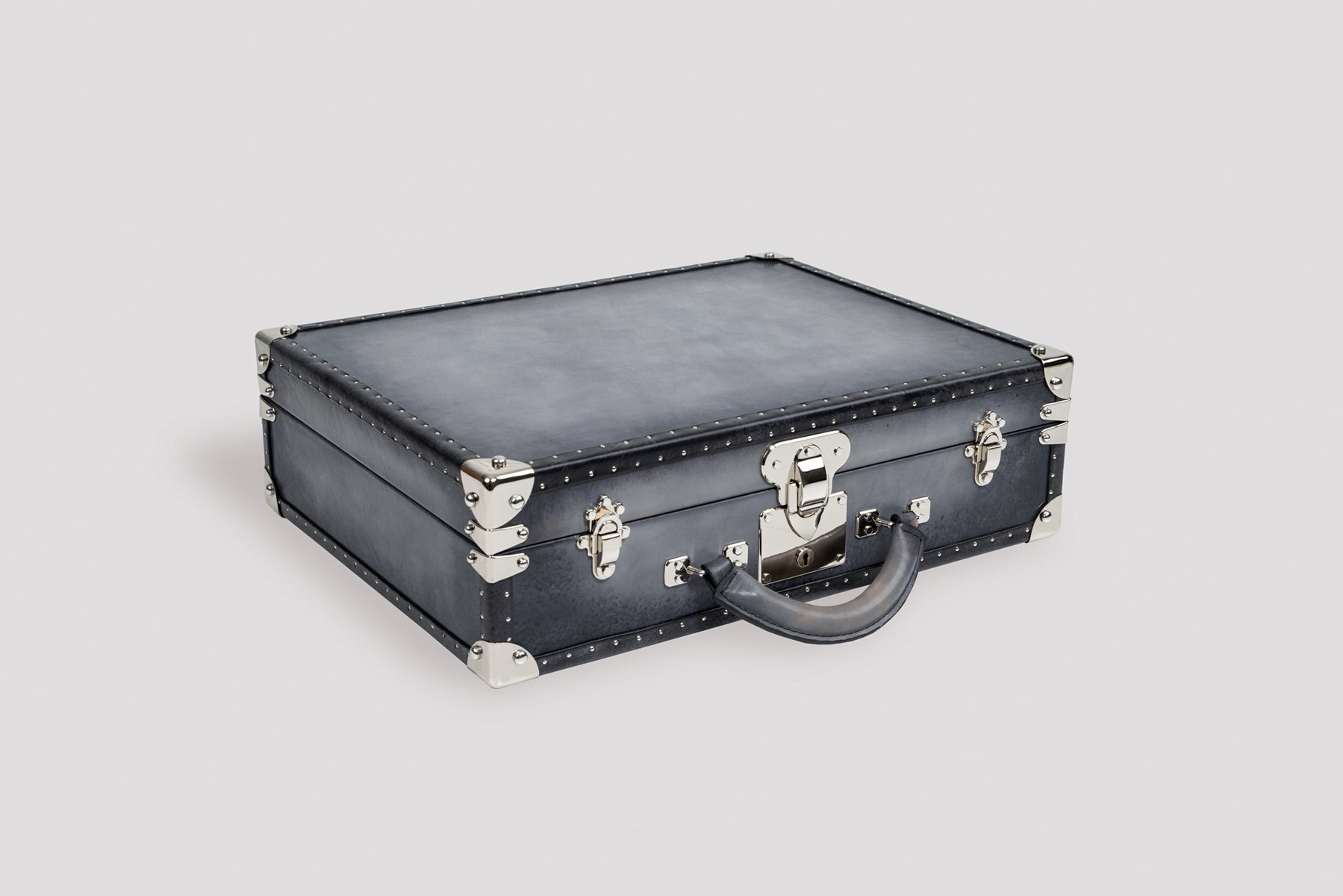Bosphorus LeatherWatch Trunk - Patina Grey for 21 Watches