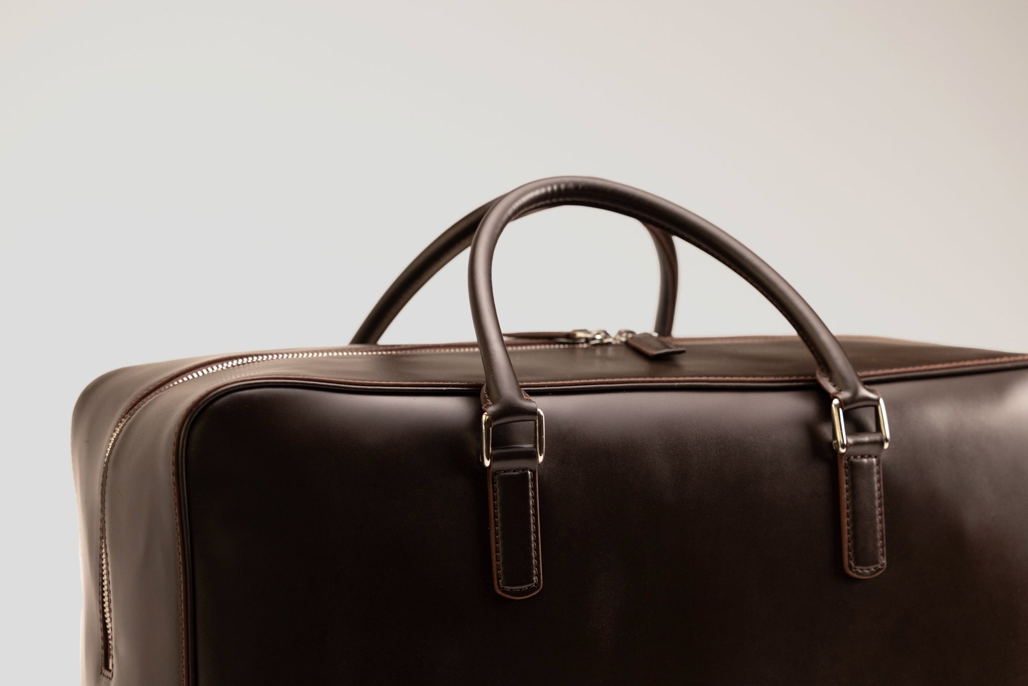 Bosphorus LeatherWeekender Bag - Dark Brown