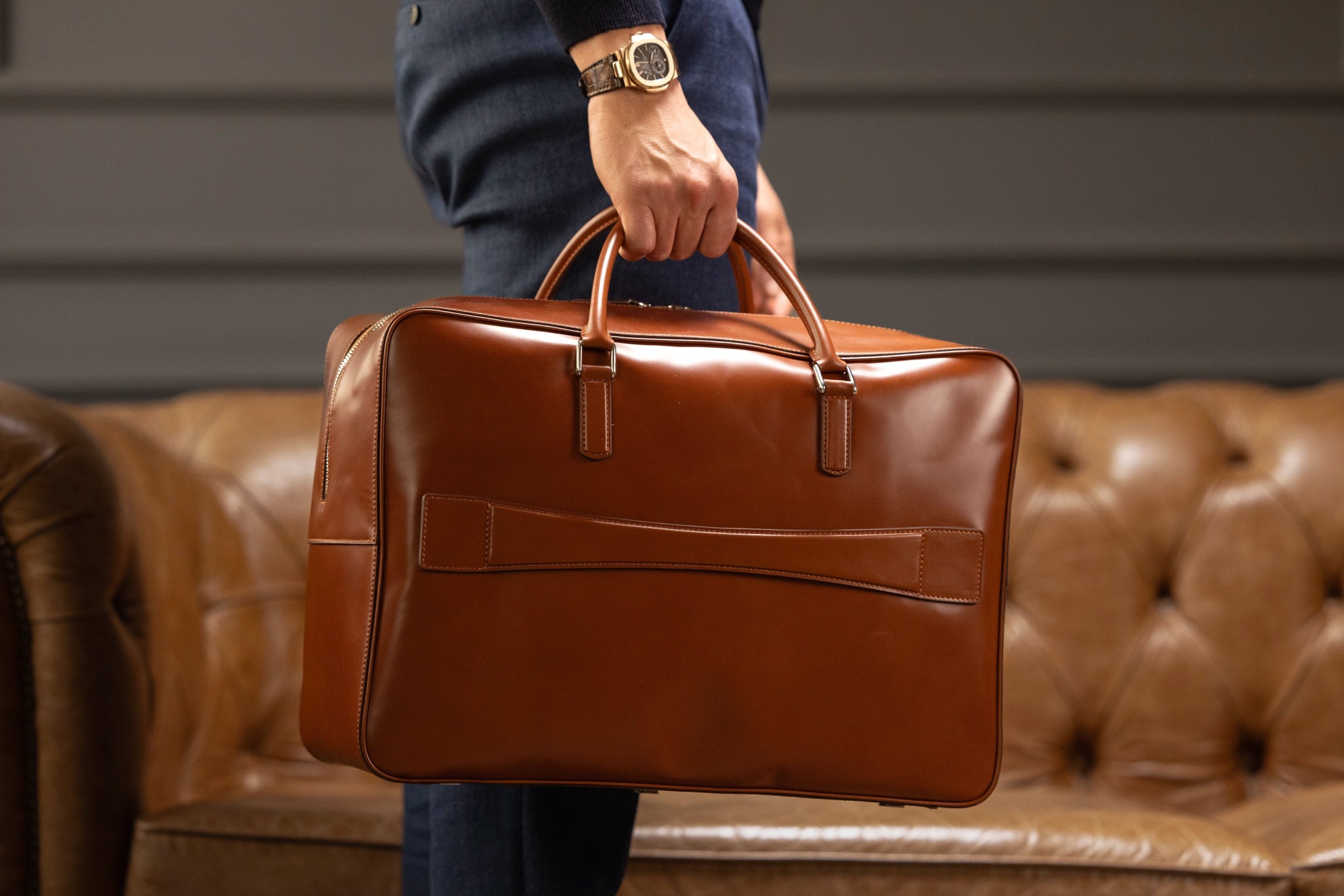 Bosphorus LeatherWeekender Bag - Montana 03