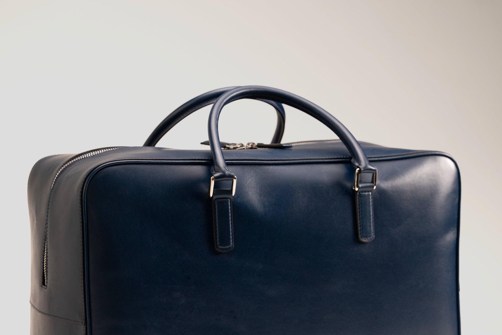 Bosphorus LeatherWeekender Bag - Montana Blue