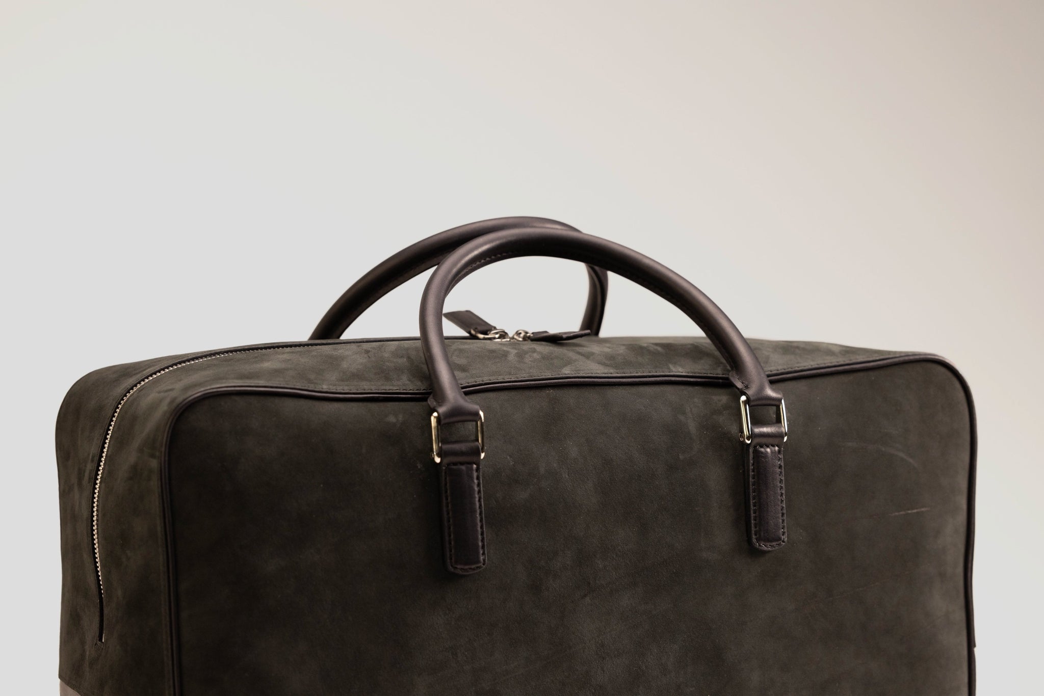 Bosphorus LeatherWeekender Bag - Nubuck Black