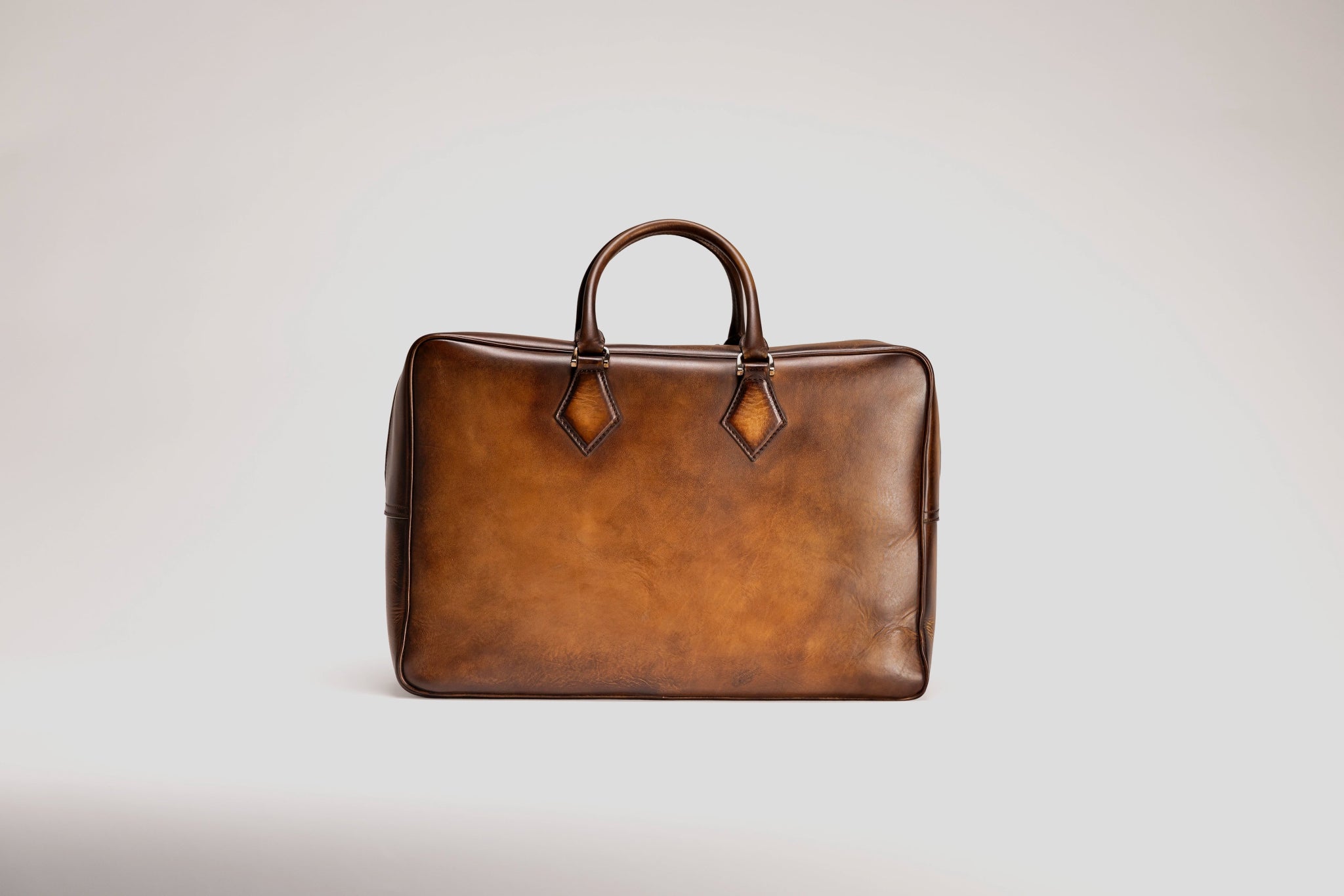 Bosphorus LeatherWeekender Bag - Patina Brown